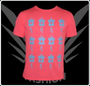 Neon Pink T-Shirt im Streetwear Stil FB178s (2)