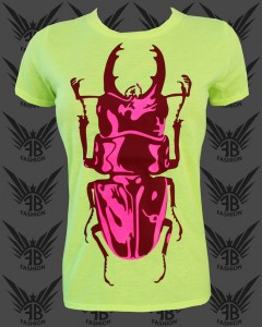 Neon T-Shirt kaefer Damen 1