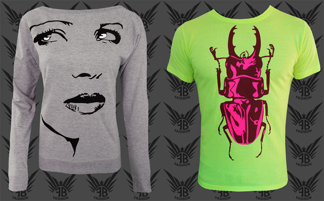 Sweatshirt Jacken, Pullover & Shirts mit frechen Prints