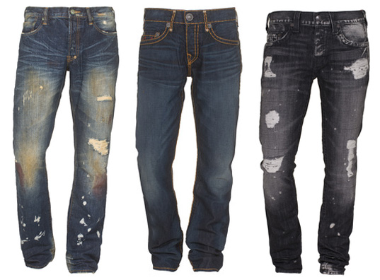 Jeans Trends: Diesel, Nudie, Dsquared, True Religion & Co.