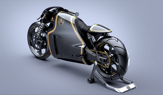  lotus motorcycle bike tron designer luxury style 