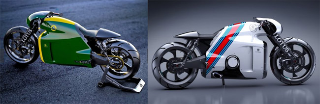  lotus motorcycle bike tron designer luxury style 