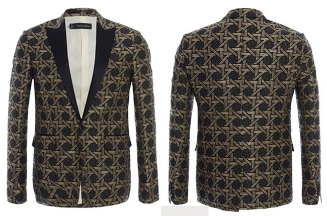 sportliches herren sakko blazer smoking dsquared