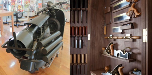 | außergewöhnliche geschenke männer design motorrad ...