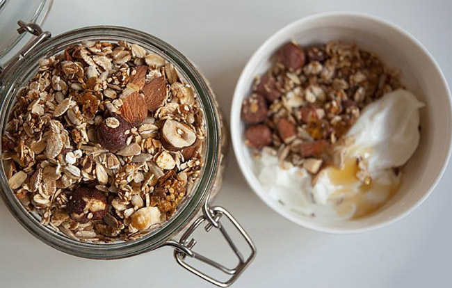 müsli selber machen rezepte frühstück gesund 