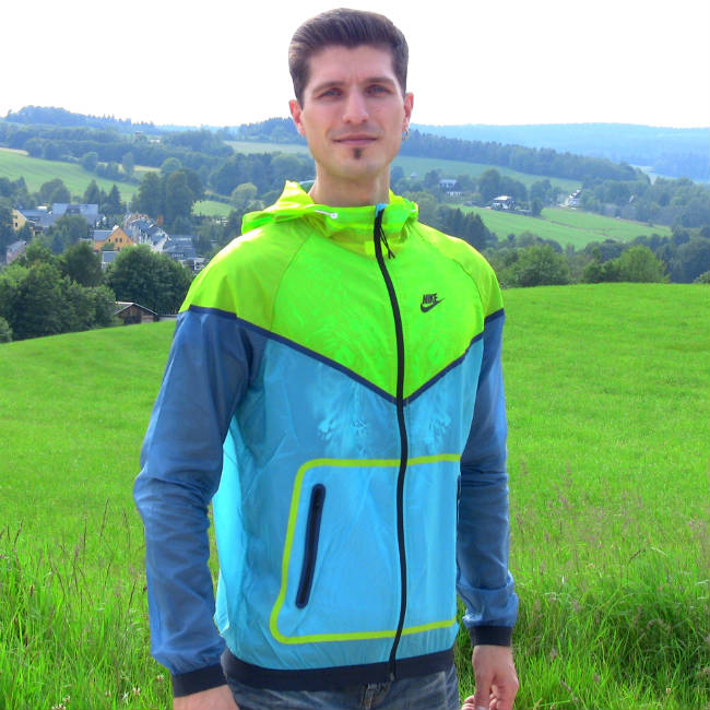 Nike Windrunner Jacke Herren Test Blau 4