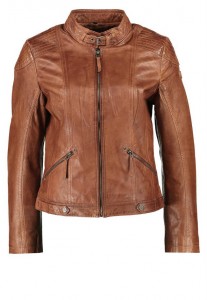 gipsy lederjacke damen braun braun