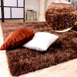 Hochflor Teppiche Shaggy grau, braun, beige