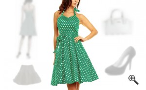60er Kleider Petticoat