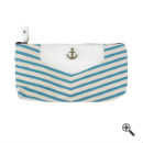 Clutch für Damen Marine Kleid mit Petticoat Marineblaues Kleid im Marine Look