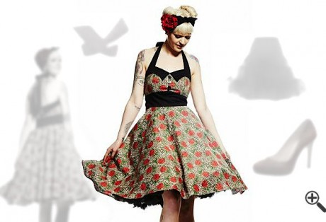 Rockabilly Kleider XXL: Monika war über diesen Retro Style überrascht