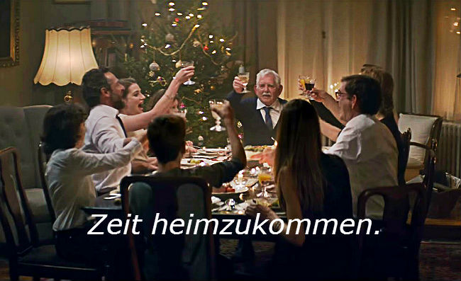 Weihnachten bei der Familie