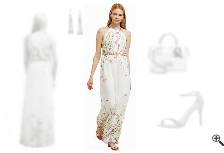 Festliche Sommerkleider in Lang & Weiß + 3 Sommer Outfits 2016 für Hanna