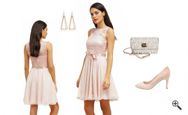 | Rosa Kleid Kurz kombinieren Rosa Outfits | Kleider ...