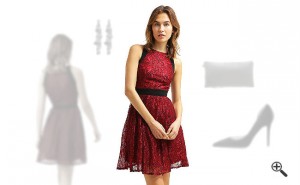 Rotes Kleid kombinieren Rote Outfits
