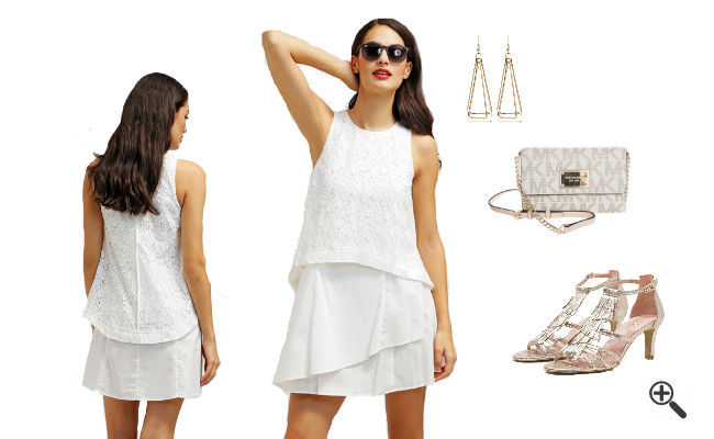 Weiße Kleider Empire Stil Outfit Ideen