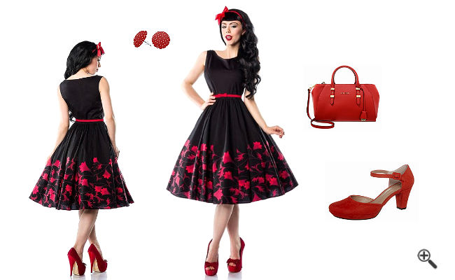 Petticoat Kleid 50er Rockabilly Outfit Tipps