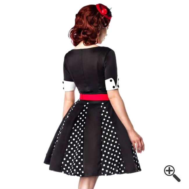 Rockabilly Kleid Schwarz