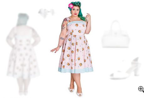 Rockabilly Kleider in XXL + 50er Outfits für Luka