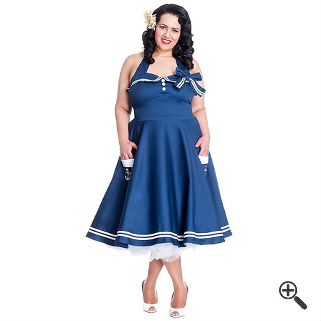 | Rockabilly Kleider große Größen + 50er Outfits für ...