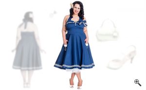 Rockabilly Kleider große Größen 50er Outfits XXL